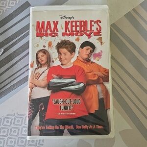 Disney's Max Keeble's Big Move VHS - Red and Orange